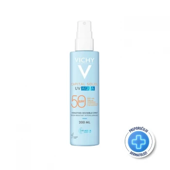 VICHY CAPITAL SOLEIL UV AQUA SPREJ SPF50+ 200ML