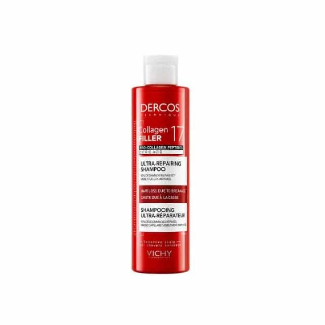 VICHY DERCOS COLLAGEN 17 FILLER ULTRA-OBNAVLJAJUĆI ŠAMPON 200 ML
