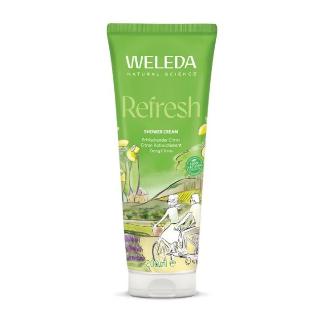 WELEDA REFRESH CITRUS  GEL ZA TUŠIRANJE 200ML