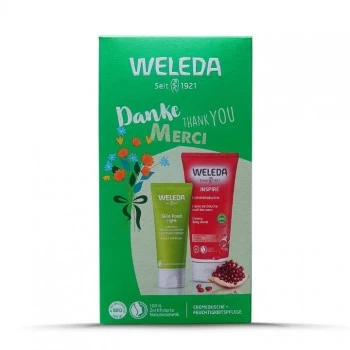 WELEDA PROMO SET GEL ZA TUŠIRANJE NAR 200ML + SKIN FOOD LIGHT KREMA 30ML GRATIS