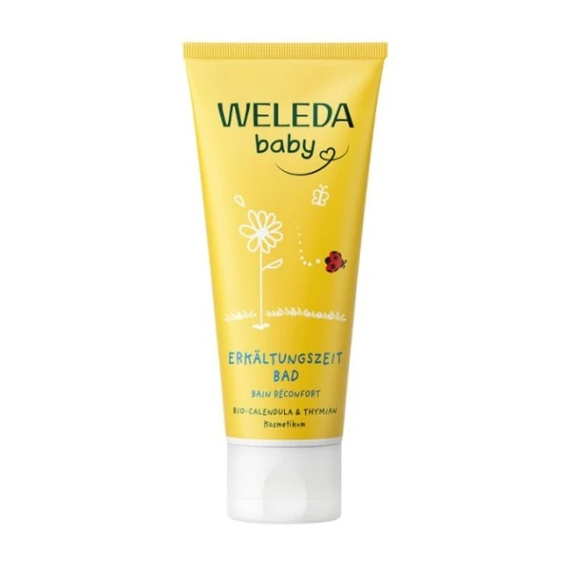 WELEDA KUPKA ZA BEBE U HLADNOJ SEZONI SA NEVENOM I TIMIJANOM 75ML