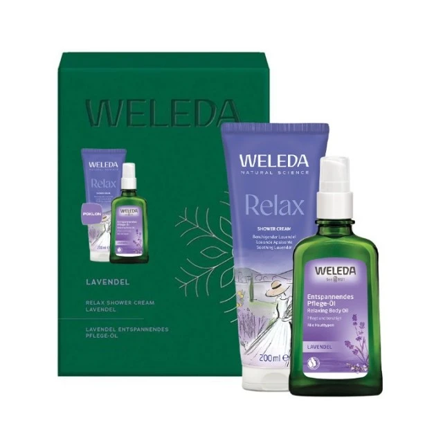 WELEDA SET LAVANDA ULJE 100ML + LAVANDA GEL ZA TUŠIRANJE 200ML GRATIS