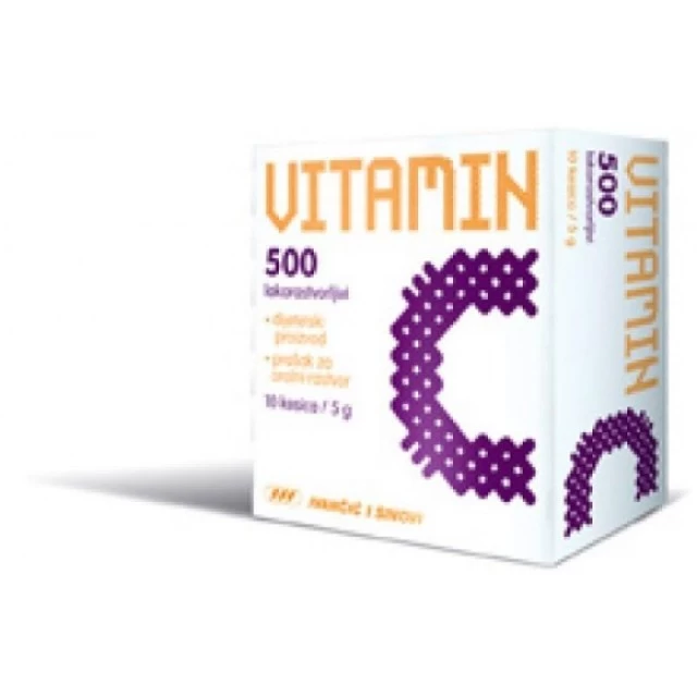 VITAMIN C 500MG 10 KESICA