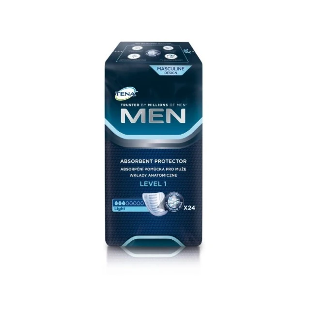 TENA MEN LIGHT LEVEL 1 APSORBUJUĆI ŠTITNIK 24 KOMADA