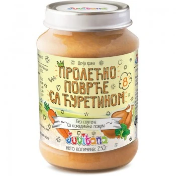 JUVITANA KAŠICA OD PROLEĆNOG POVRĆA SA ĆURETINOM 230G