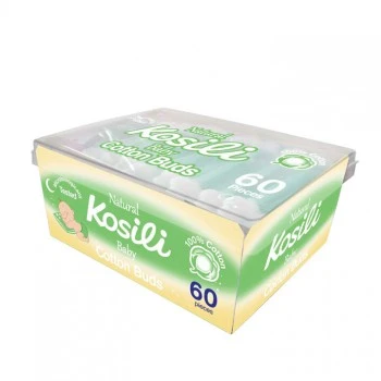 KOSILI ŠTAPIĆI ZA UŠI 60 KOMADA  ALL NATURAL