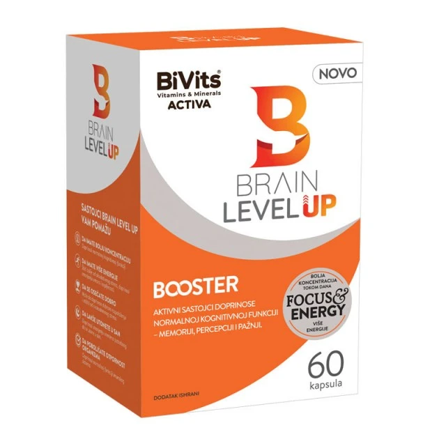 BIVITS ACTIVA BRAIN LEVEL UP BOOSTER 60 KAPSULA