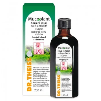 DR. THEISS MUCOPLANT SIRUP ZA KAŠALJ SA ISLANDSKIM LIŠAJEM 250 ML