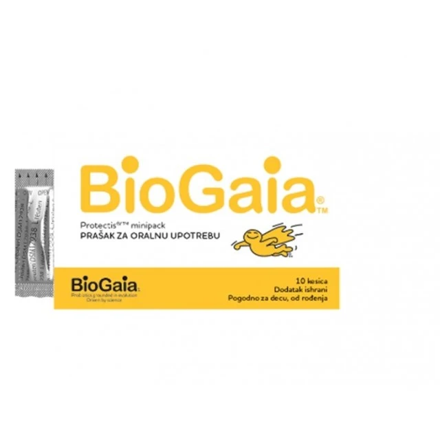 BIOGAIA PROTECTIS MINIPACK PRAŠAK ZA ORALNU UPOTREBU‚10 KESICA