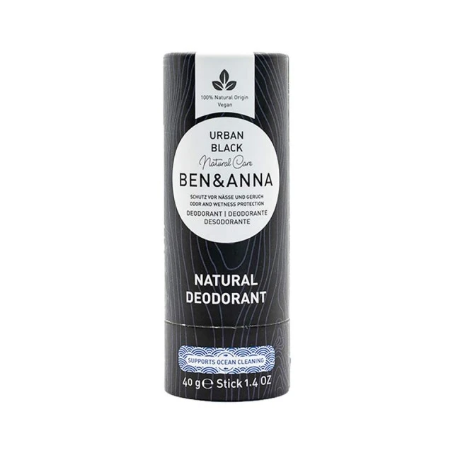 BEN & ANNA URBAN BLACK PRIRODNI DEZODORANS 40 G