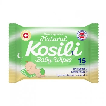 KOSILI VLAŽNE MARAMICE 15 KOMADA ALL NATURAL