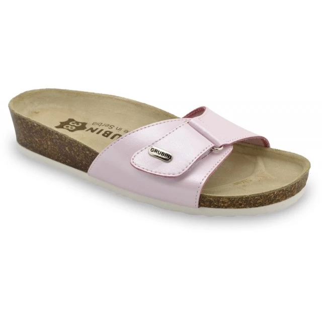 GRUBIN ŽENSKE PAPUČE BRIGITTE 0543670 ROZE, BROJ 40