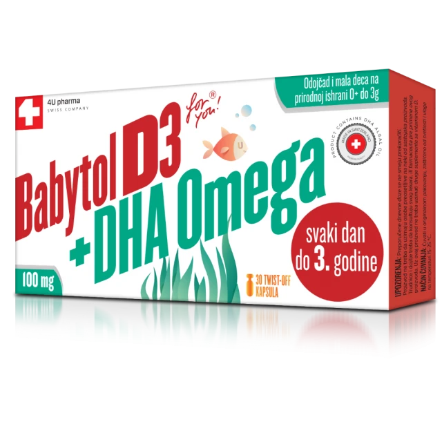 BABYTOL D3+OMEGA TWIST OFF CPS A30