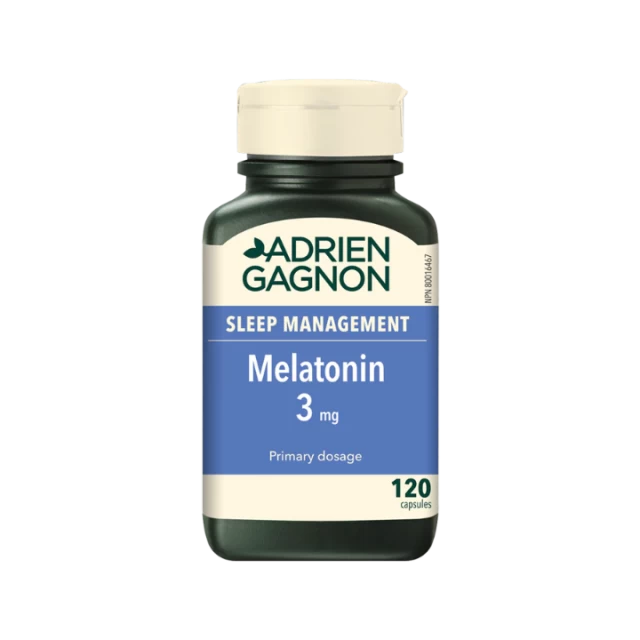 ADRIEN GAGNON MELATONIN 3 MG KAPSULE A 120