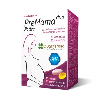 PREMAMA DUO ACTIV 30 KAPSULA + 30 TABLETA