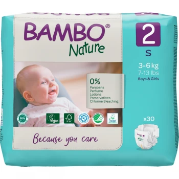 BAMBO NATURE ECO - FRIENDLY 2 PELENE A 30, 3 - 6 kg