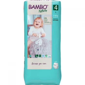 BAMBO NATURE ECO - FRIENDLY 4 GAĆICE A 40, 7 - 12  kg