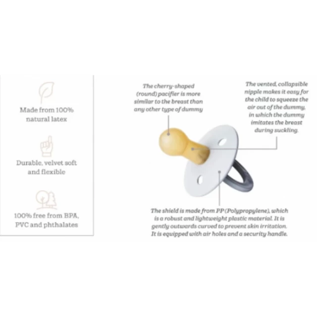 BIBS - Studio colour Pin Sage mix dude