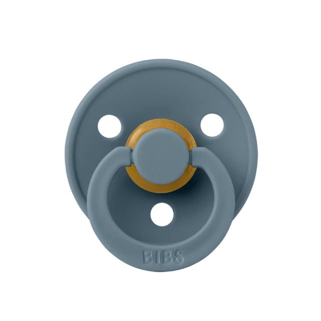 Bibs - Ivory & Petrol blue dude