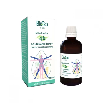 BIO-TEO BILJNE KAPI BROJ 46 ZA URINARNI TRAKT 50 ML