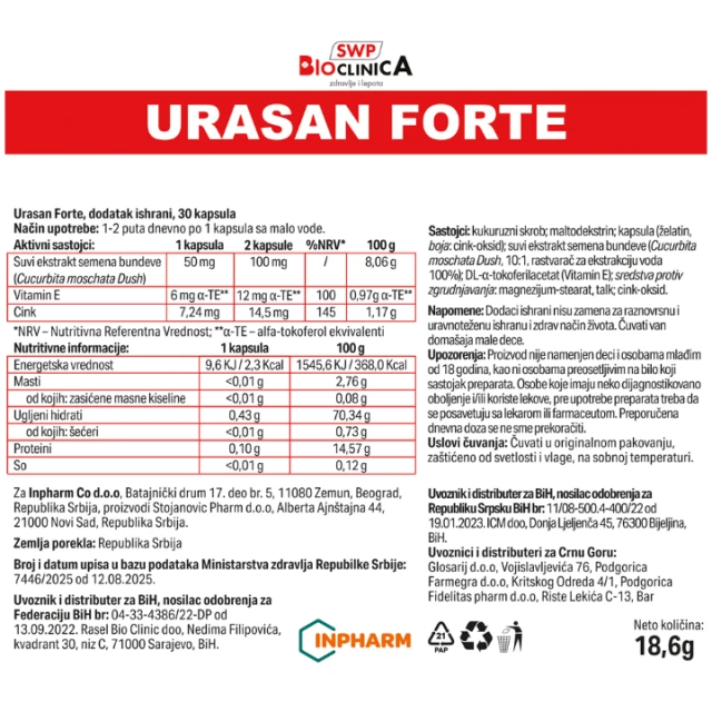 URASAN FORTE KAPSULE A30