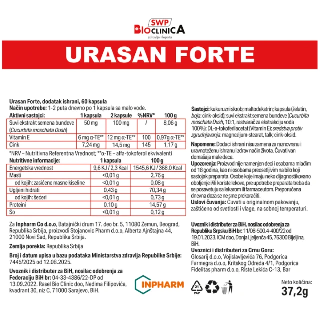 URASAN FORTE KAPSULE A60