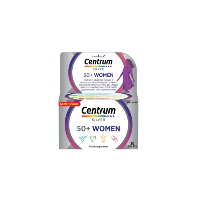 CENTRUM SILVER 50+ WOMEN TABLETE A 30