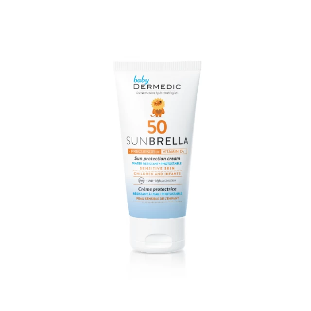 DERMEDIC SUNBRELLA BABY ZAŠTITNA KREMA ZA LICE ZA DECU SPF 50  50 ML
