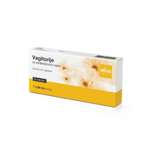 ELIXA VAGITORIJE SA KANTARIONOVIM ULJEM A7