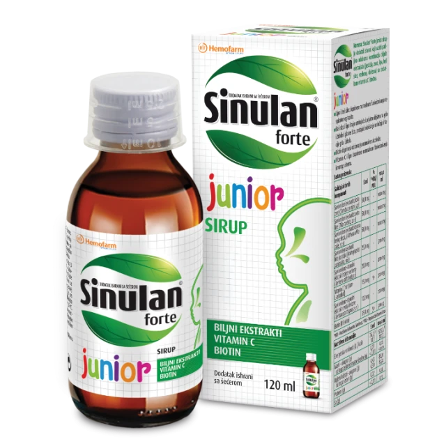 SINULAN FORTE JUNIOR SIRUP 120ML SINULAN FORTE JUNIOR SIRUP 120ML
