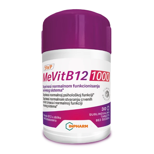 MEVIT B12 1000MCG TABLETE A30