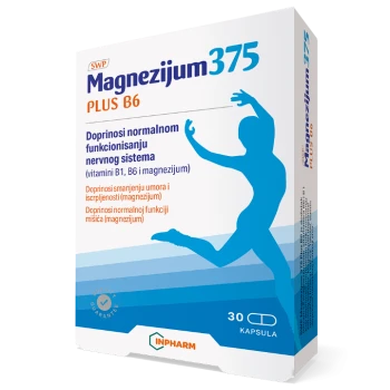 MAGNEZIJUM 375 PLUS B6 KAPSULE A 30