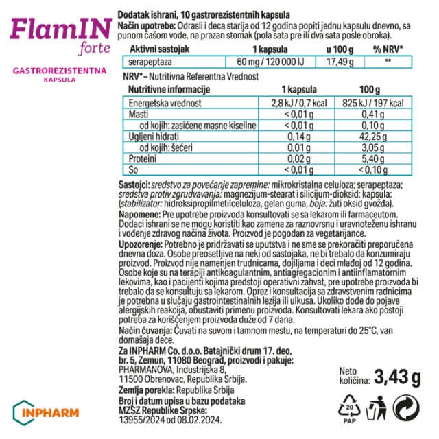 FLAMIN FORTE CPS A10