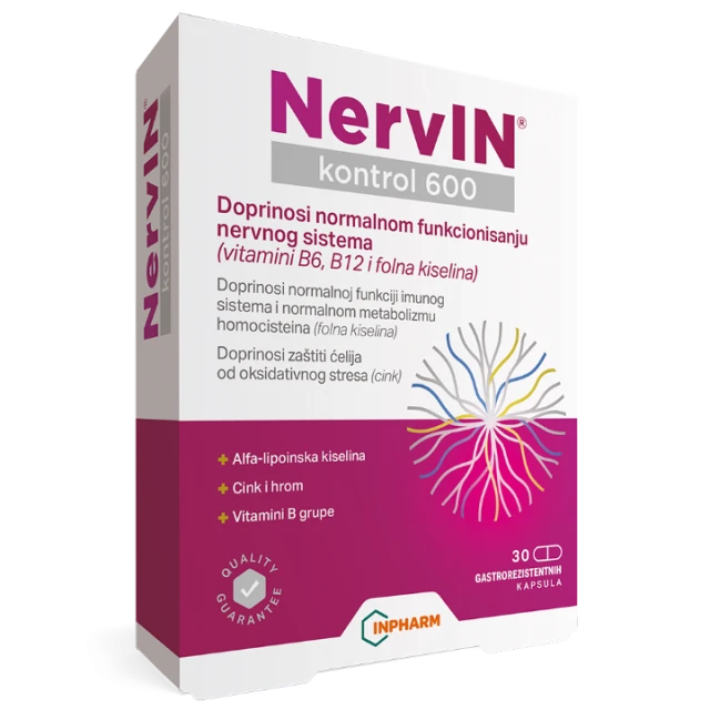 NERVINN KONTROL TABLETE 600MG A30