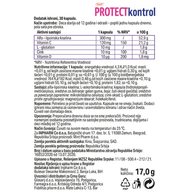 PROTECTKONTROL CPS A30