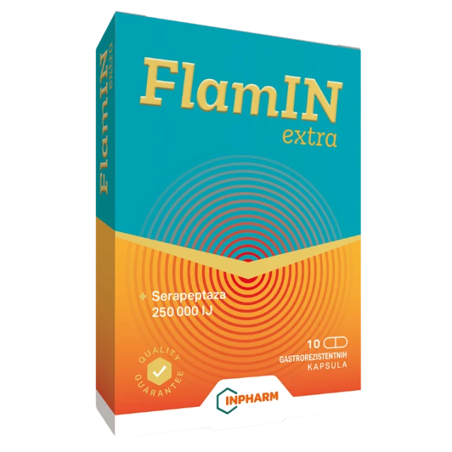 FLAMIN EXTRA  250000IU CPS A10