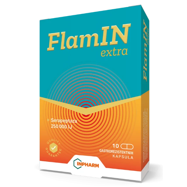 FLAMIN EXTRA  250000IU CPS A10