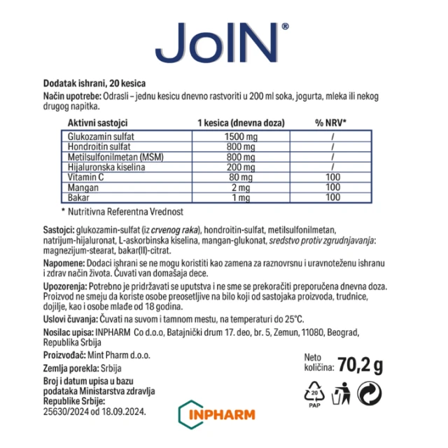 JOIN 20 KESICA