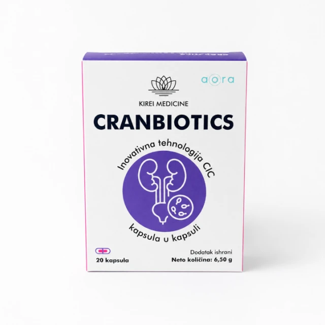 KIREI CRANBIOTICS KAPSULE A 20