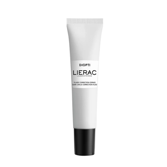 LIERAC DIOPTI FLUID ZA KORIGOVANJE TAMNIH KOLUTOVA U ZONI OKO OČIJU 15 ML