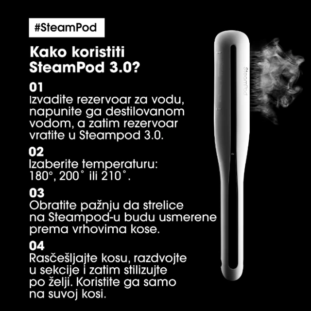 LOREAL PROFESSIONNEL STEAMPOD 3.0 PRESA ZA KOSU