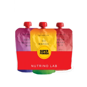 NUTRINO LAB VOĆNI PIRE KOPAK MUCH BERRY + BERRY BLOSSOM + GO MANGO