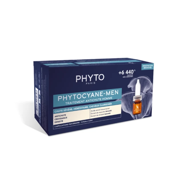 PHYTO PHYTOCYANE MEN TRETMAN PROTIV OPADANJA KOSE ZA MUŠKARCE 12x3,5 ML