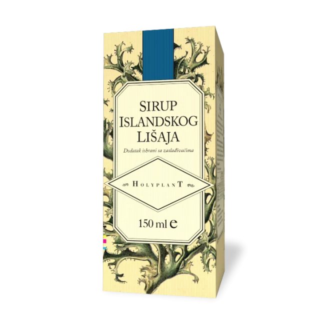 SIRUP ISLANDSKOG LIŠAJA HOLYPLANT 150ML