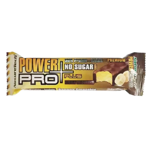 POWER PRO+30% PROTEIN BAR BANANA SMOOTHIE 80GR