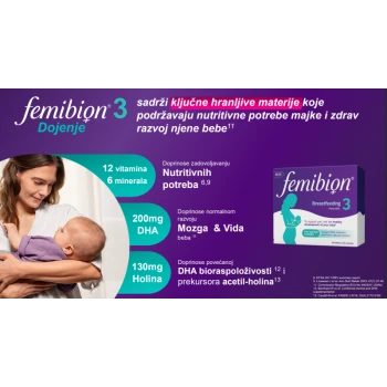 FEMIBION 3 28 TABLETA + 28 KAPSULA