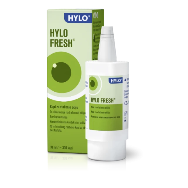 HYLO FRESH KAPI ZA OČI 10ML