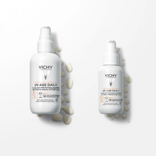 VICHY CAPITAL SOLEIL UV-AGE DAILY FLUID SPF 50+ MAXI FORMAT 80ML