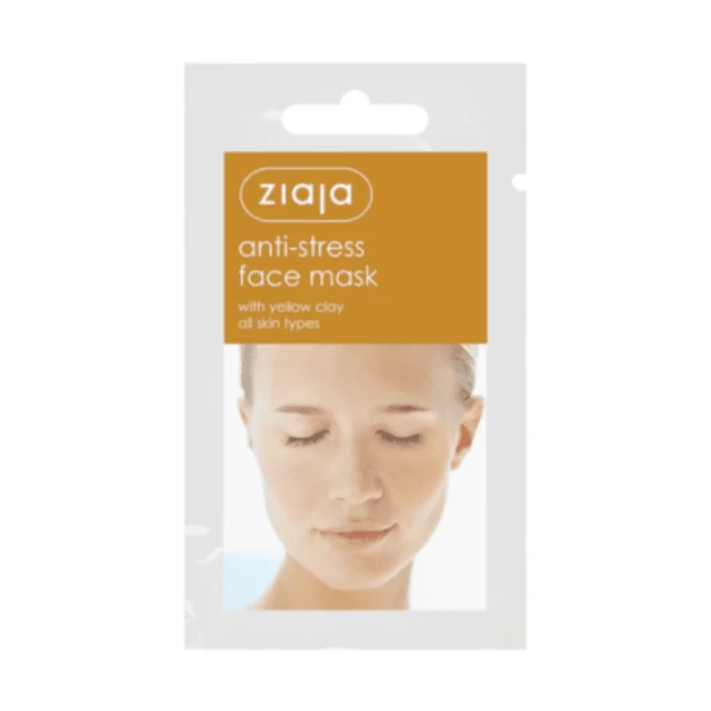 ZIAJA ANTI-STRES MASKA ZA LICE SA ŽUTOM GLINOM 7 ML