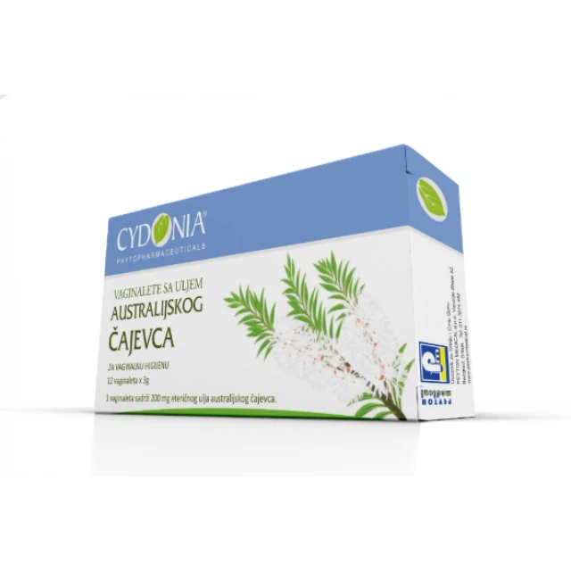 VAGITORIJE SA ULJEM AUSTRALIJSKOG ČAJEVCA 12X3G